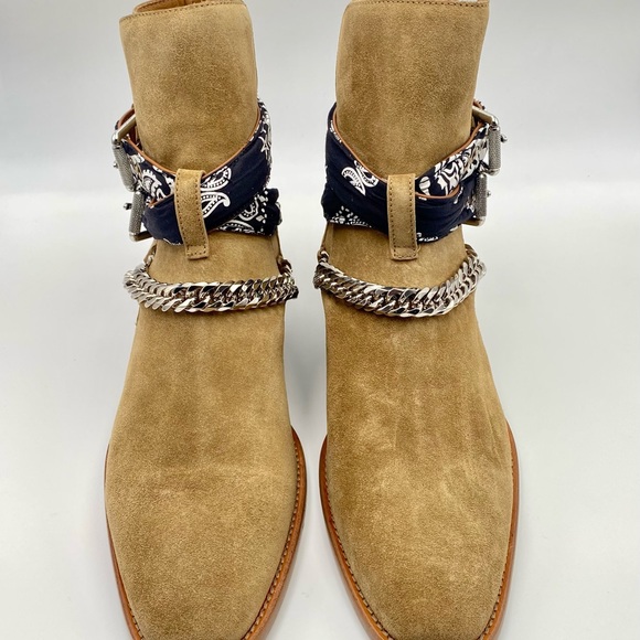 Amiri bandana suede Chelsea boot 43 1/2 - Picture 2 of 5